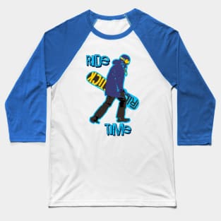 Ride Time Baseball T-Shirt